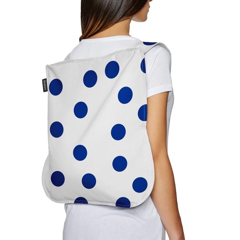 Notabag Convertible Tote: Marine Dots - Chrysler Museum Shop