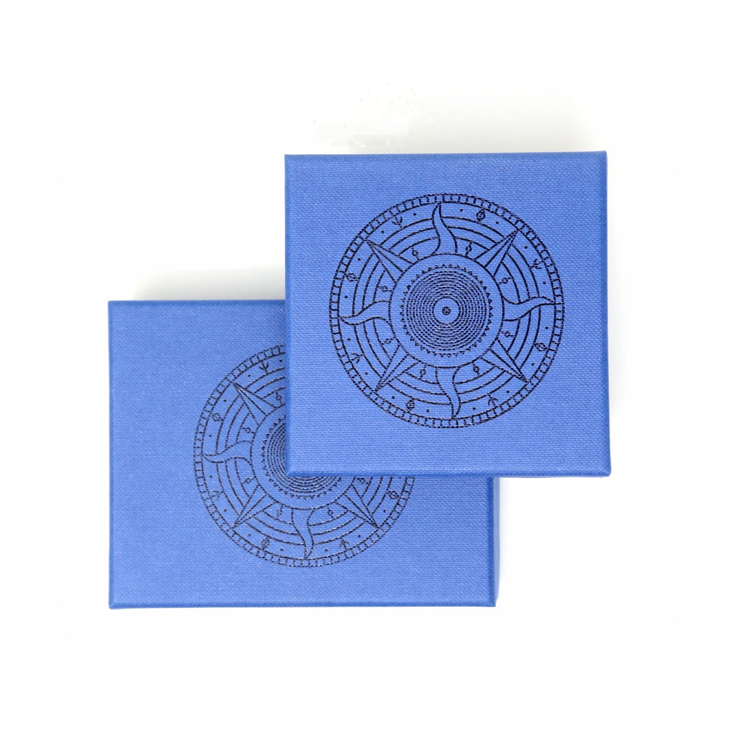 Orange Lily Embroidered Brooch - Chrysler Museum Shop