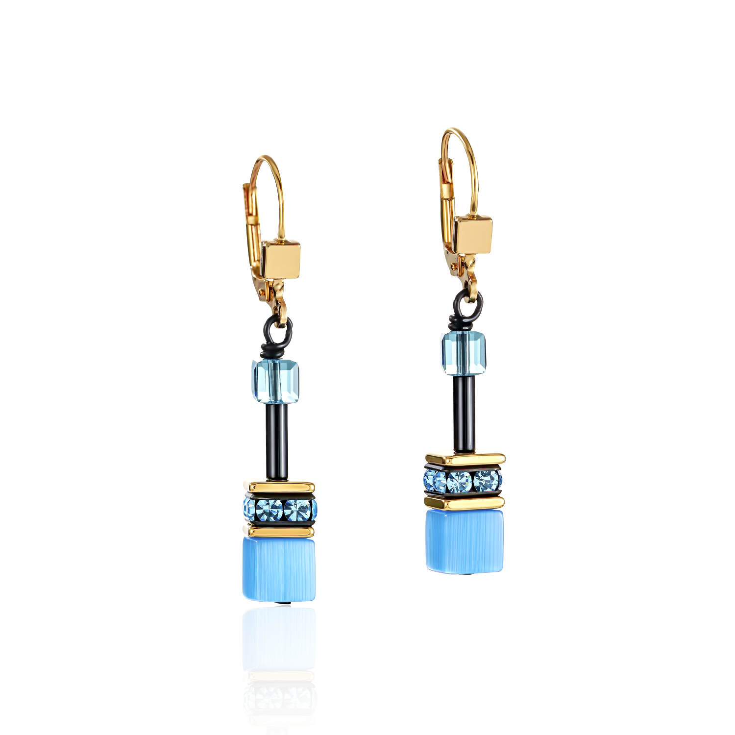 Multicolor Geocube Iconic Earrings