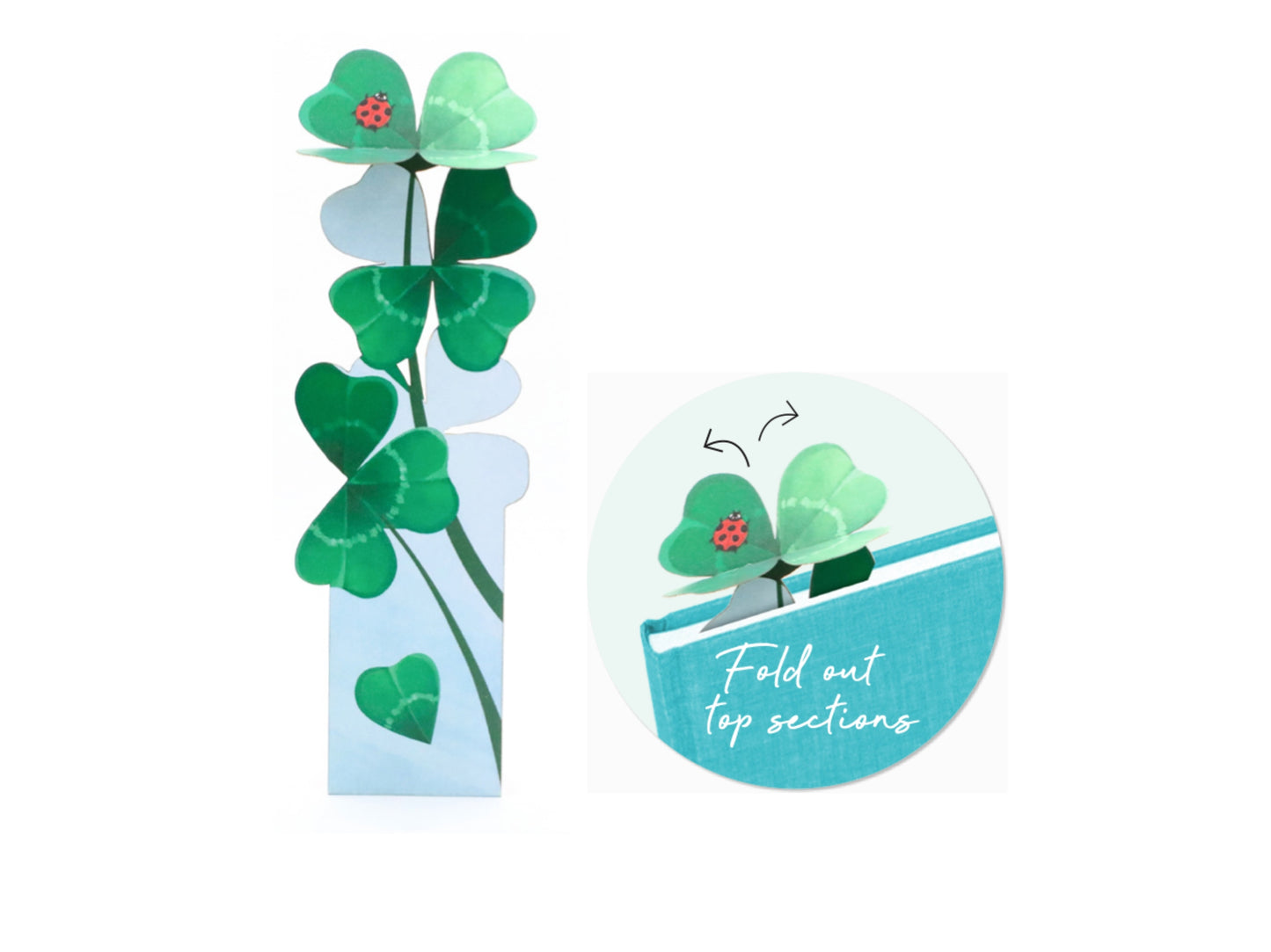 Pop-Up Bookmark: Good Luck