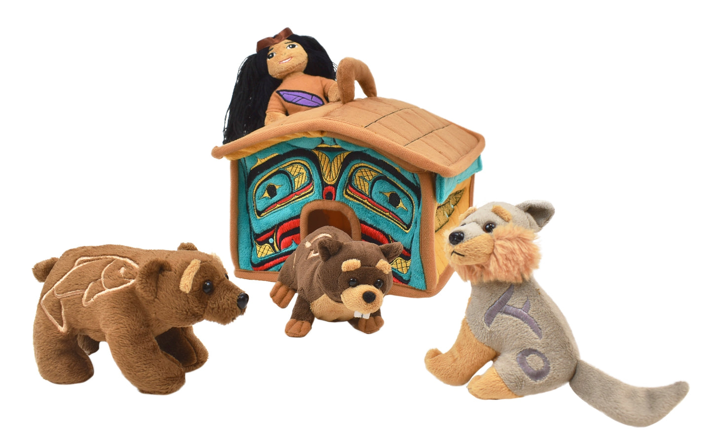 Culture Crew Wolf Finger Puppet - Chrysler Museum Shop