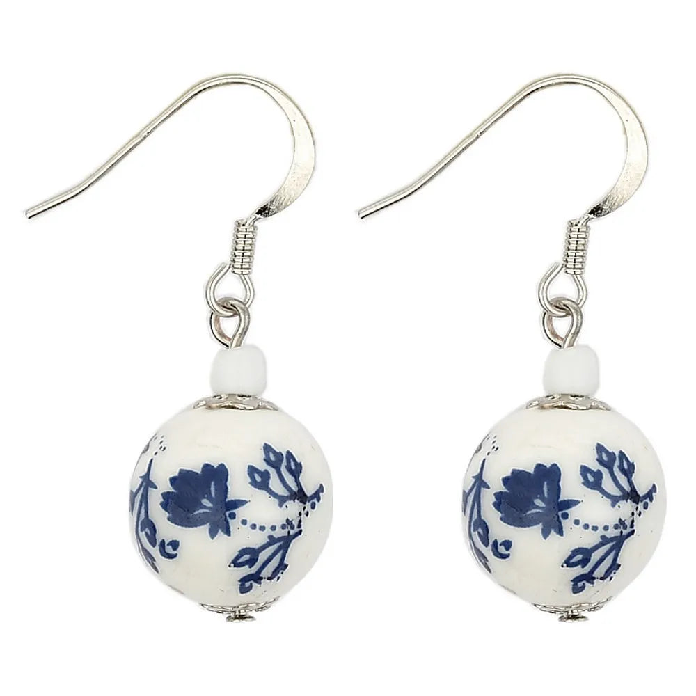 Tea Garden Drop Earrings (Floral) - Chrysler Museum Shop