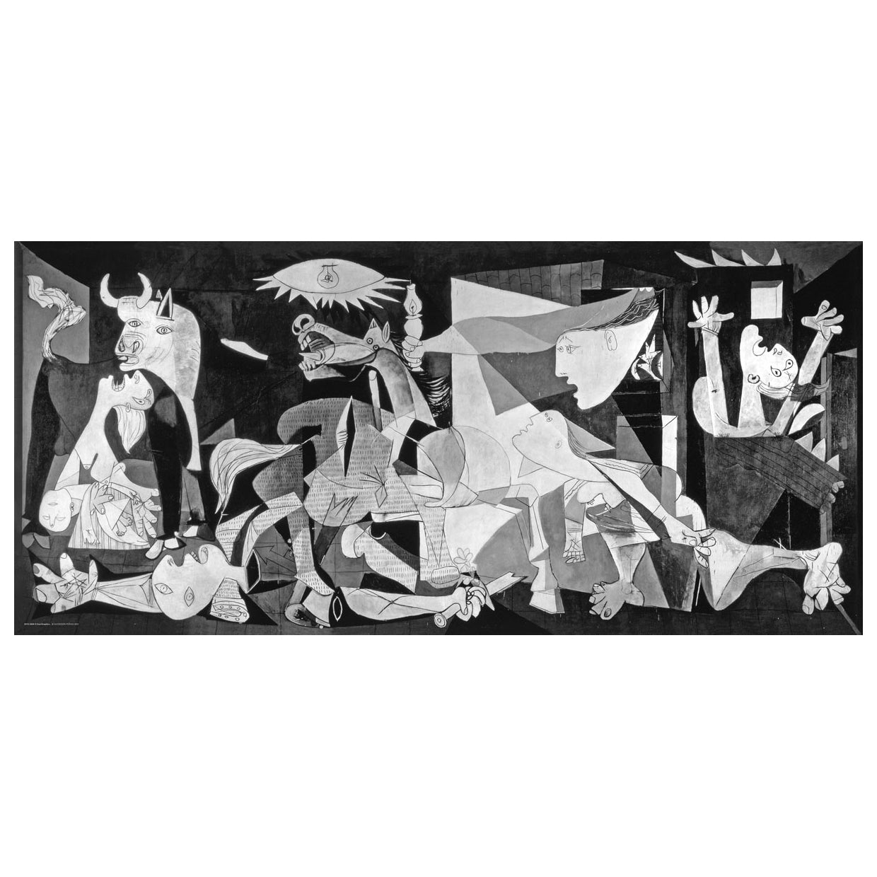 Picasso "Guernica" 1,000-piece Jigsaw Puzzle - Chrysler Museum Shop