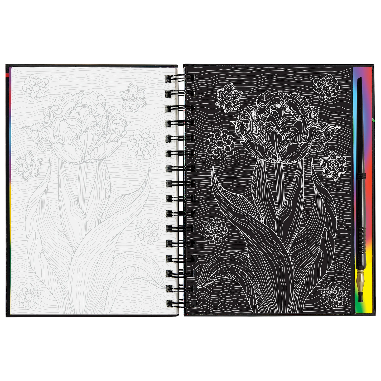 Extreme Flowers Scratch & Sketch