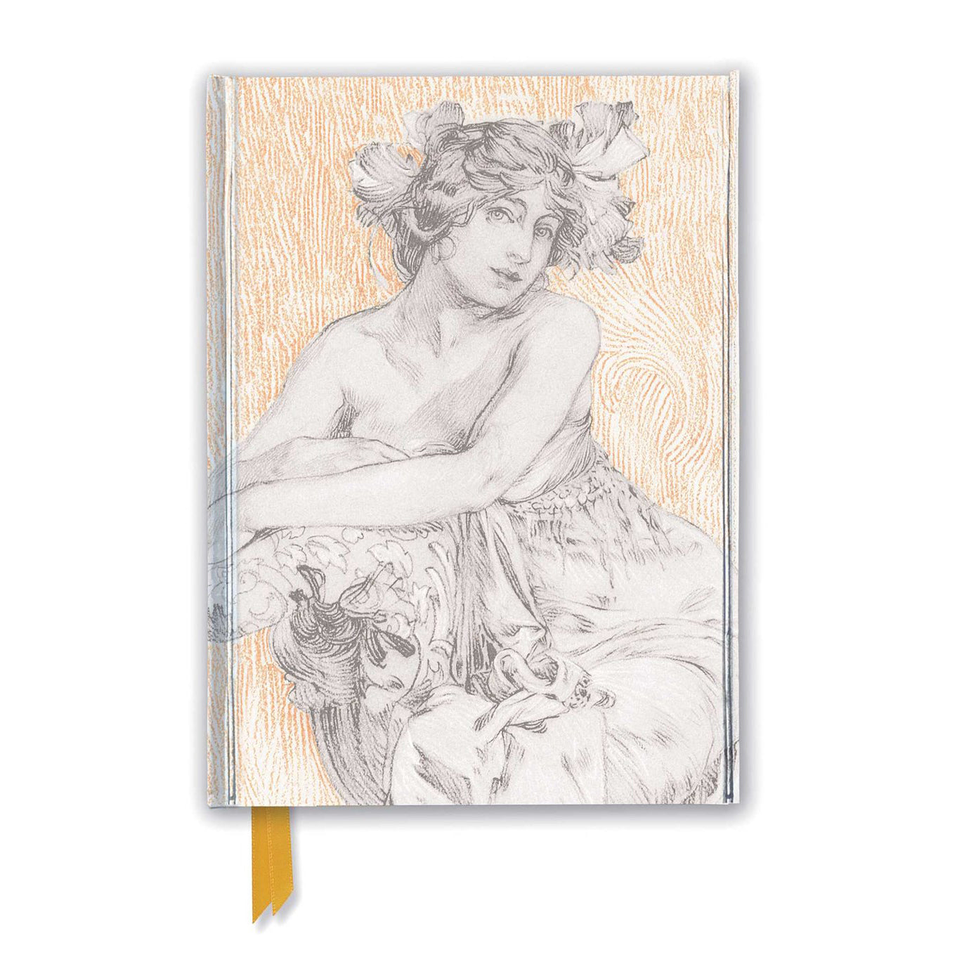 Alphonse Mucha Foiled Journal - Chrysler Museum Shop