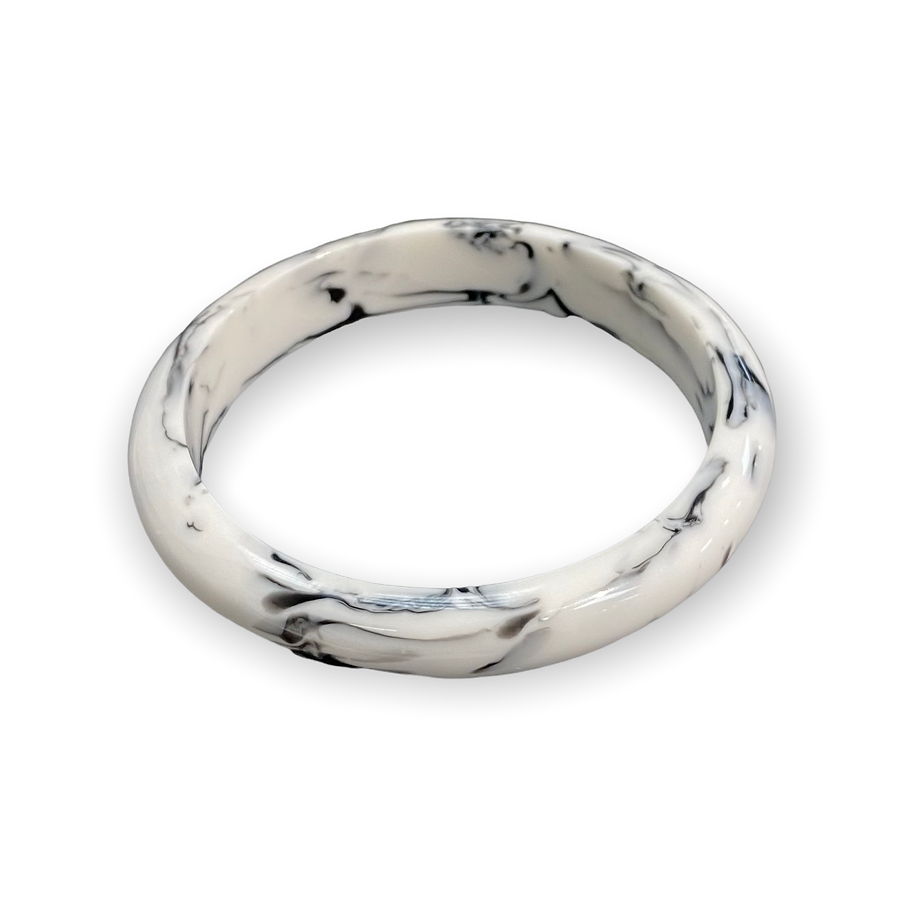 Small Resin Bangle: Expresso