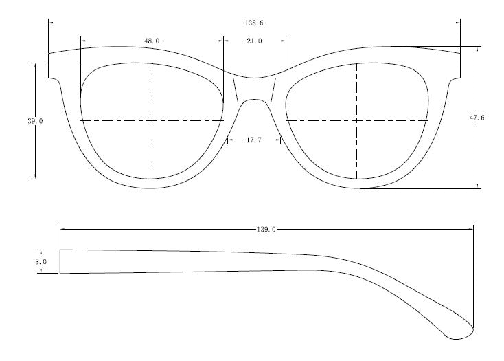 Alden Gray Reading Glasses - Chrysler Museum Shop