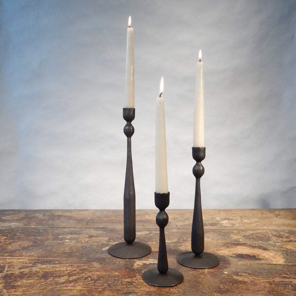 Hand Forged Iron Ball Taper Candlestick - Chrysler Museum Shop