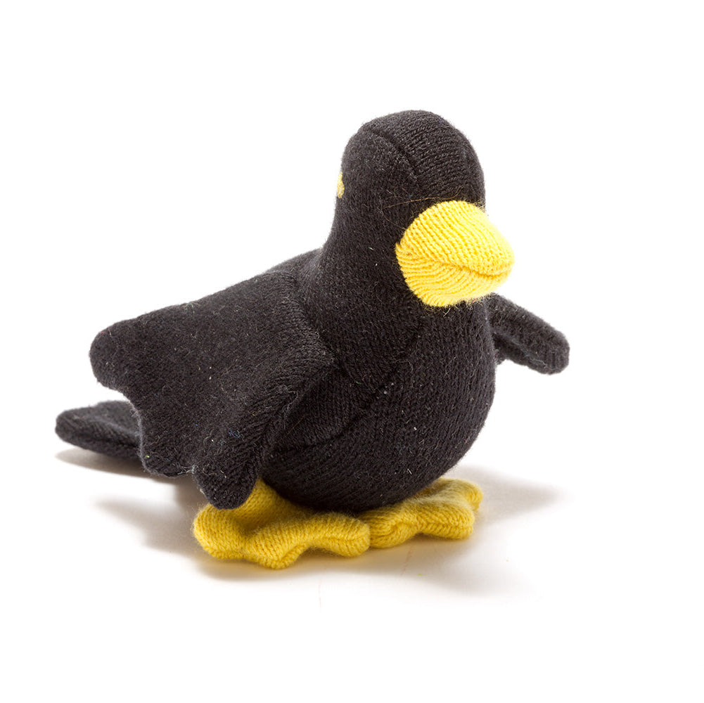 Knit Blackbird Toy by Best Years - Chrysler Museum Shop