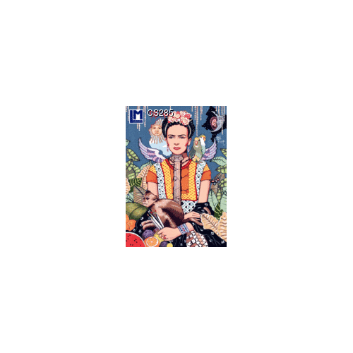 Lenticular Postcard: Frida Kahlo, by Juan Carlos Espejo