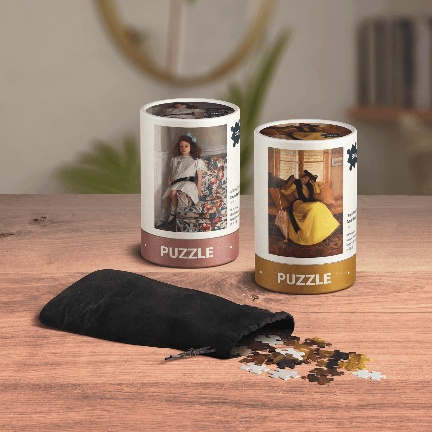 Susan Watkins 300-piece jigsaw puzzles from the Chrysler Museum Shop