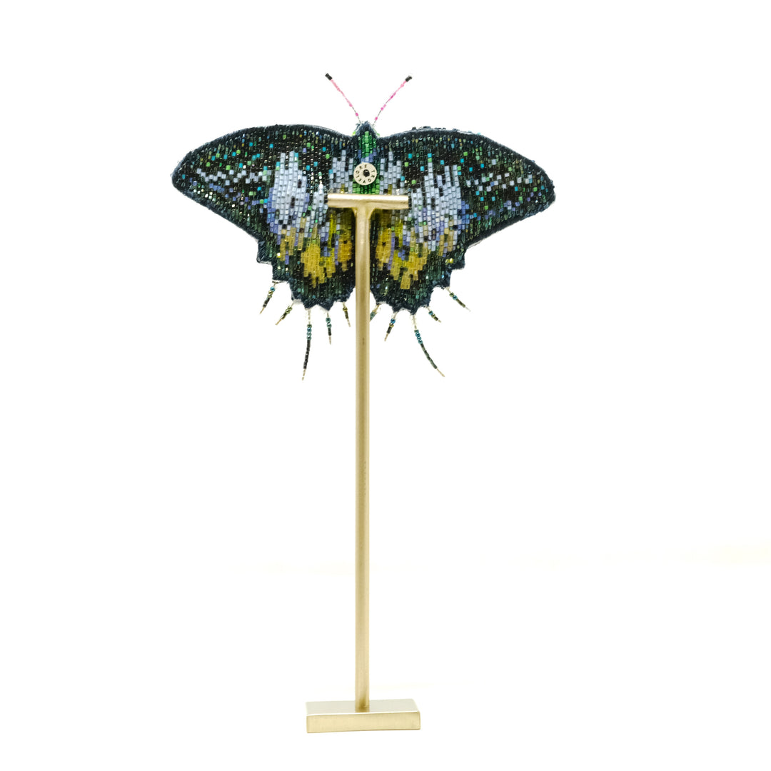 Golden Kaiser Butterfly Objet d'Art