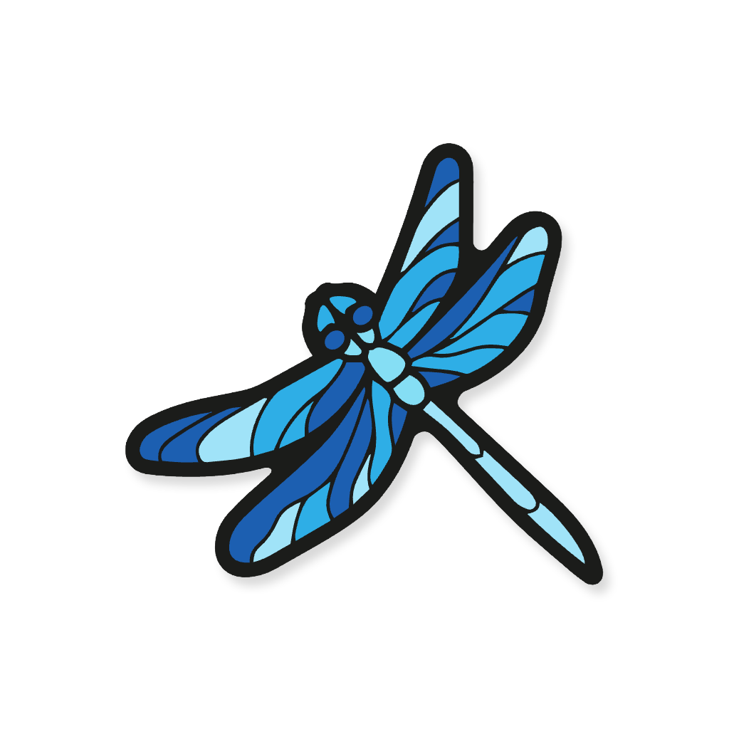 Dragonfly Squeaky Dog Toy