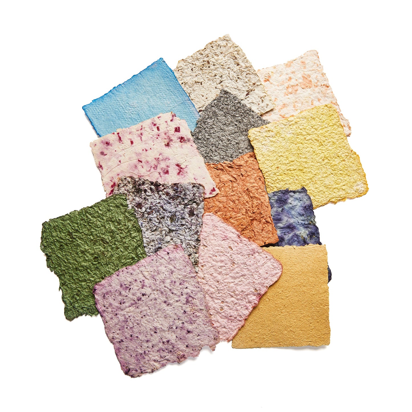 Paper Making Kit by elseware unplug (samples of paper made with this kit) - Chrysler Museum Shop