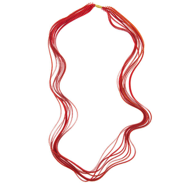 Essilp Necklace: Red & Orange - Chrysler Museum Shop