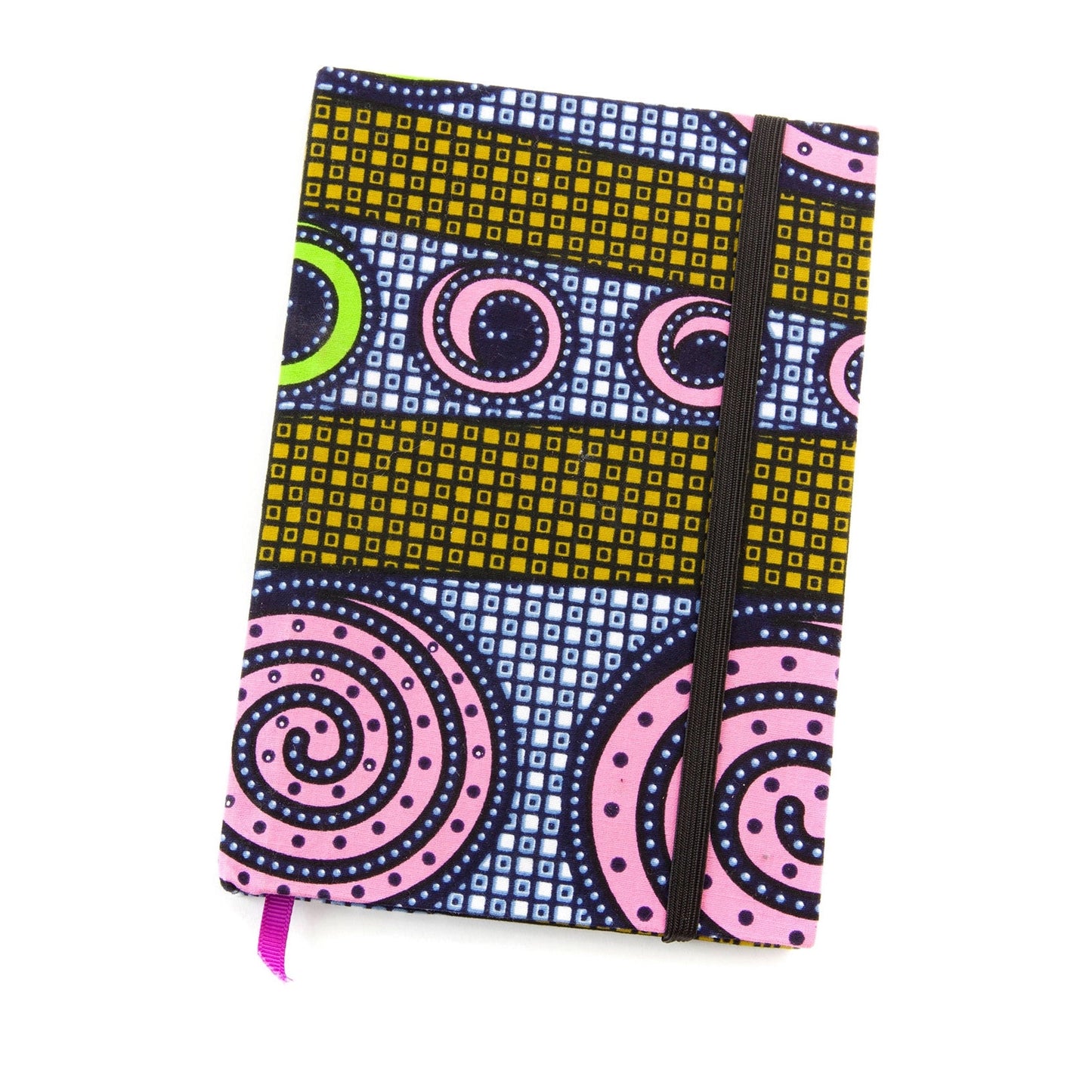 Ghanaian Ankara Cloth Covered Journal