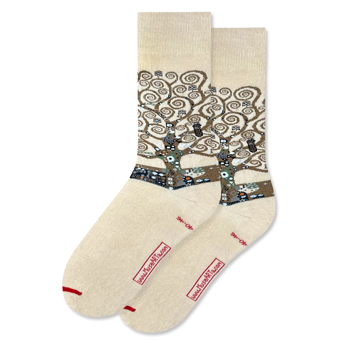 Klimt's Tree of Life Socks - Chrysler Museum Shop