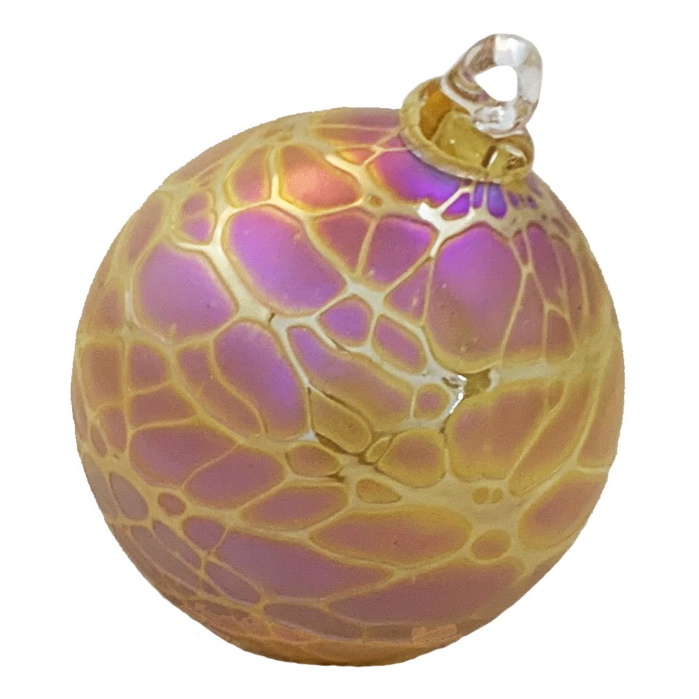 Gold Spider Ornament by Minh Martin of Romeo Glass - Chrysler Museum Shop