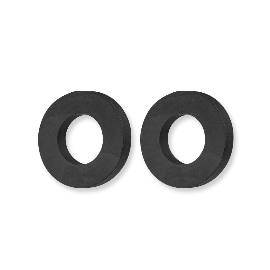 Hoop Wooden Stud Earrings