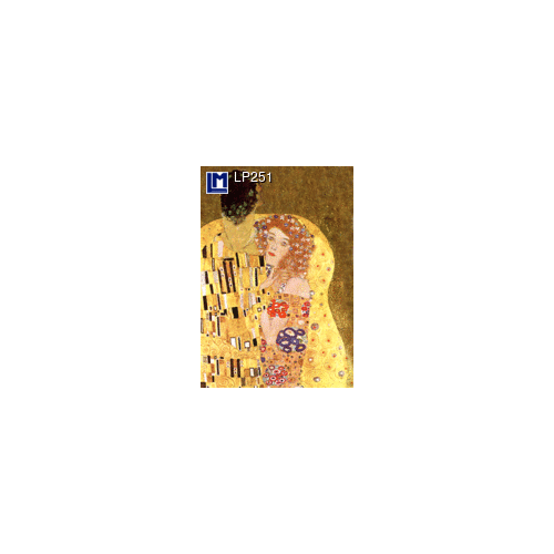 Lenticular Postcard: Klimt (The Kiss)