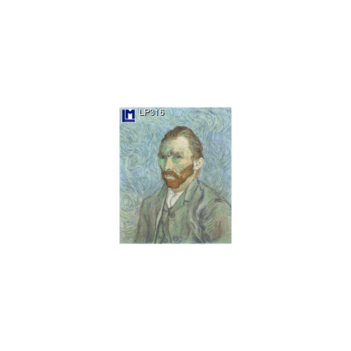 Lenticular Postcard: van Gogh (Portraits)