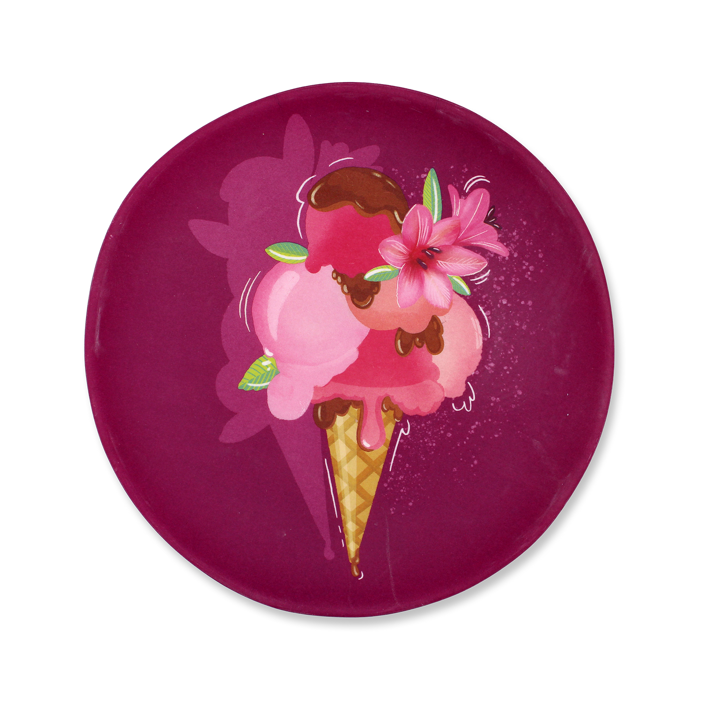 Patisserie Plate: Ice Cream Cone - Chrysler Museum Shop