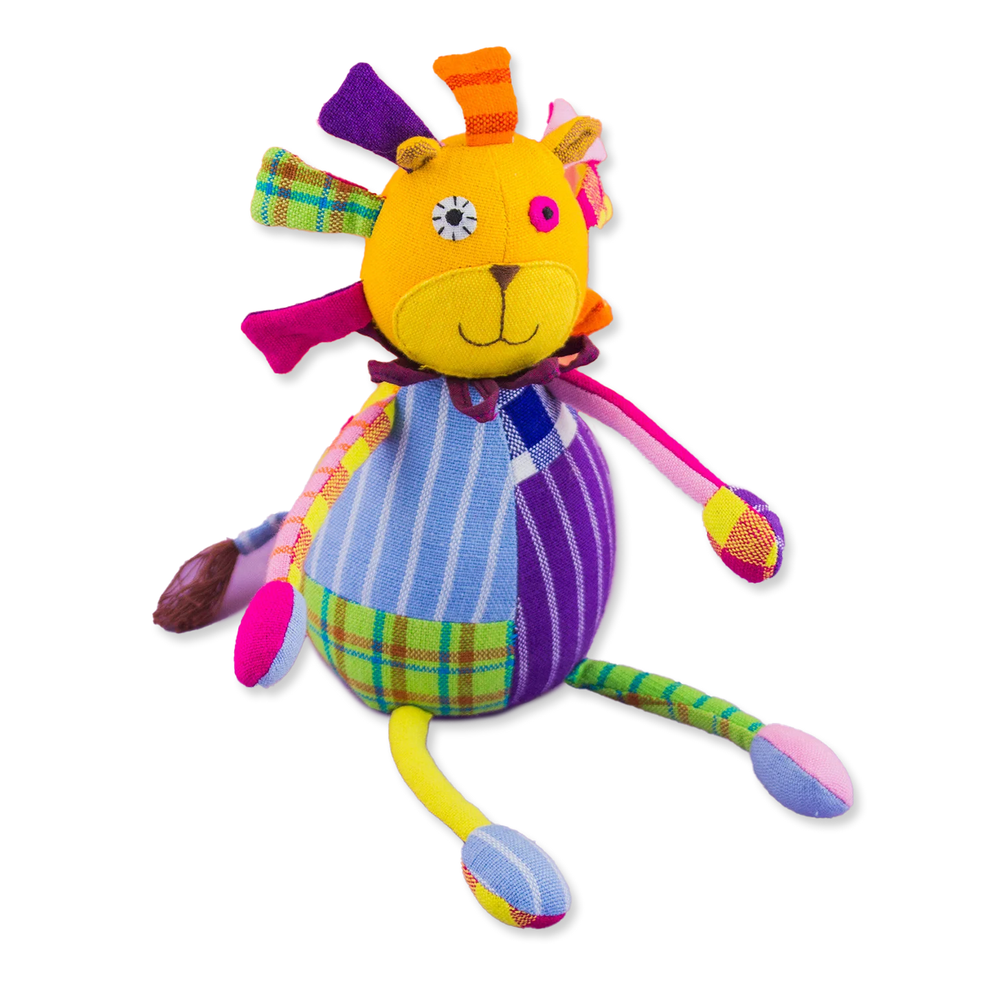 Patchwork Lion Toy - Chrysler Museum Shop
