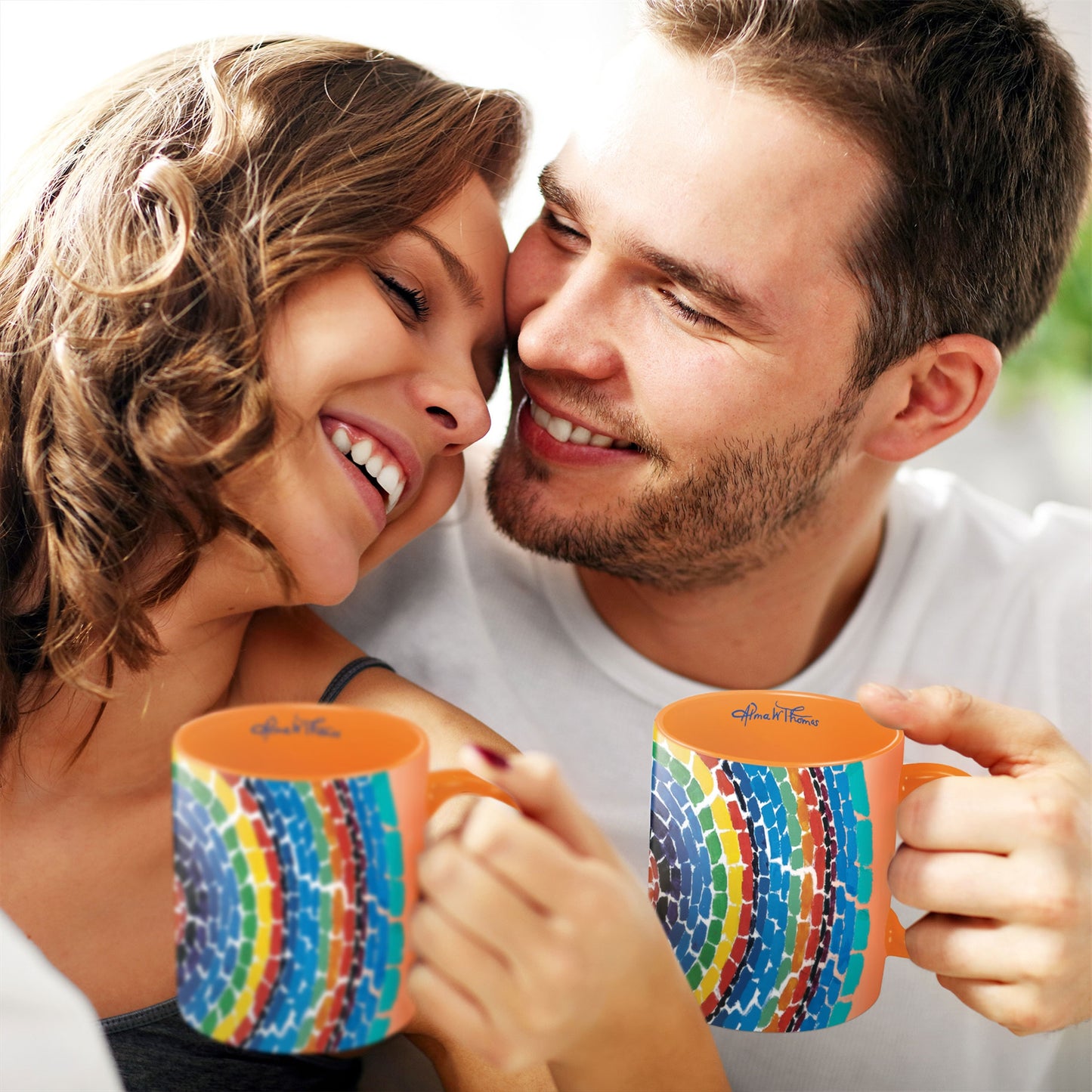 Alma W. Thomas "Pansies in Washington" Mug - Chrysler Museum Shop