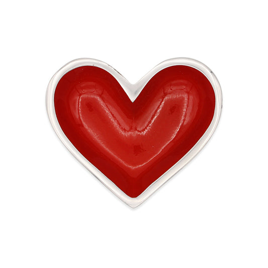 Mini Happy Hearts Dish: Red