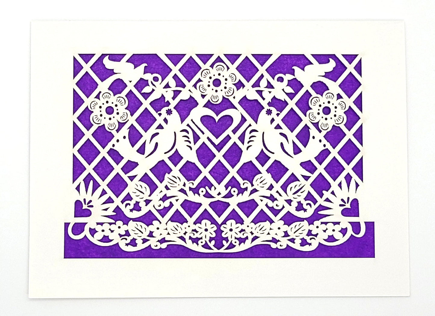 Papel Picado-Grußkarte: Gracias