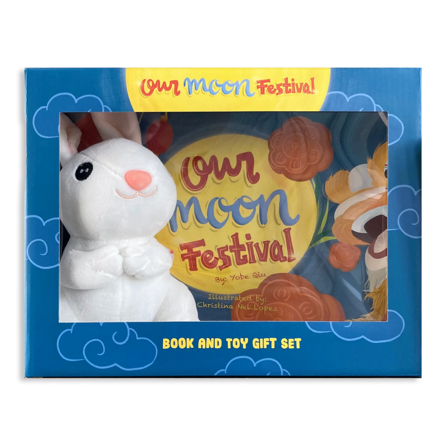 Our Moon Festival Book + Jade Rabbit Plush Gift Set - Chrysler Museum Shop