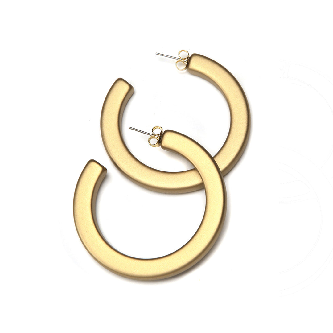 Remy Barile Earrings: Gold - Chrysler Museum Shop