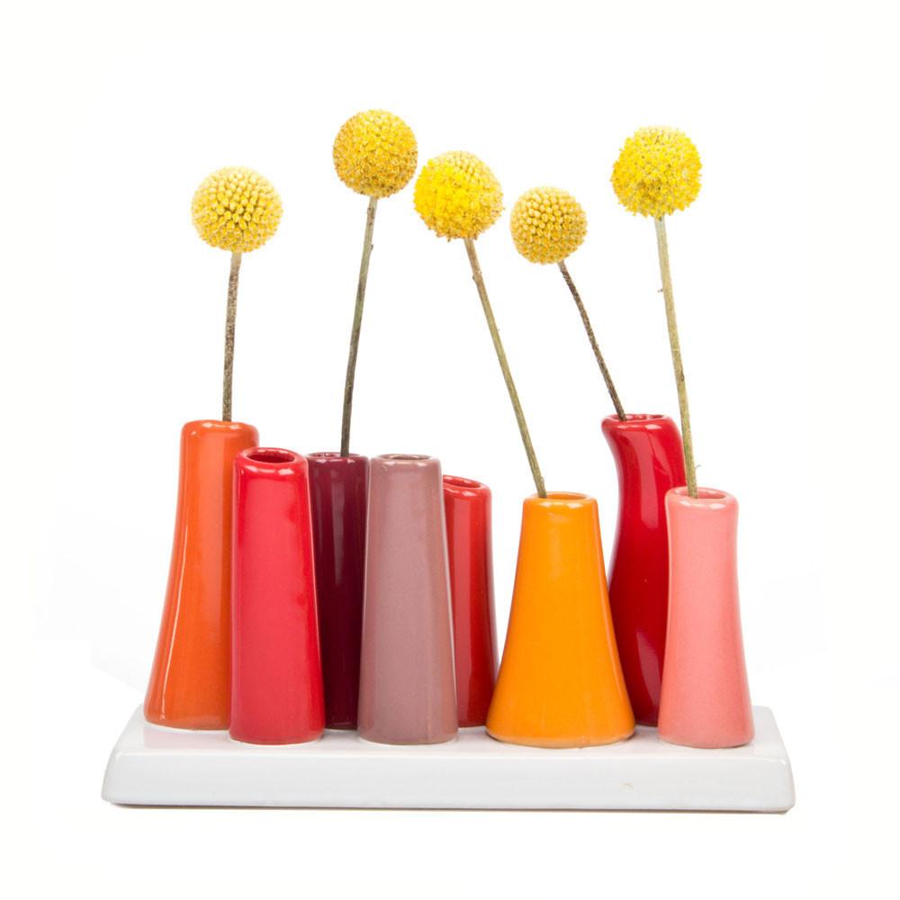 Pooley Bud Vase: Pumpkin - Chrysler Museum Shop