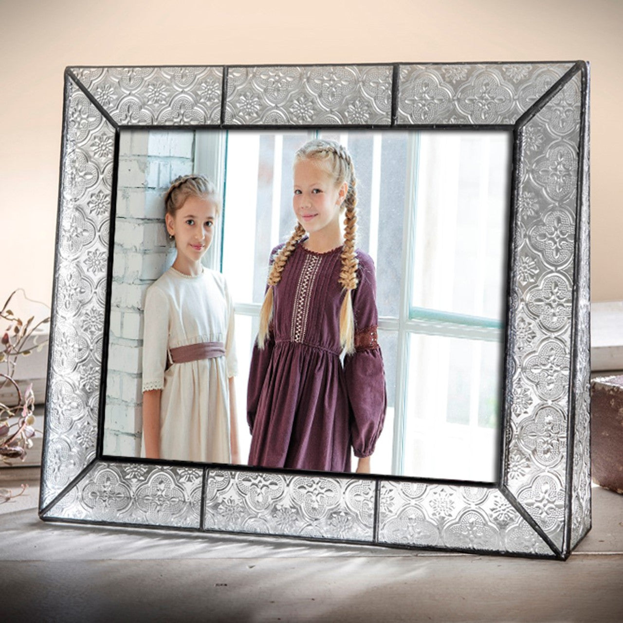 Leaded Glass Picture Frame (Vintage, 8 × 10 Horizontal) - Chrysler Museum Shop