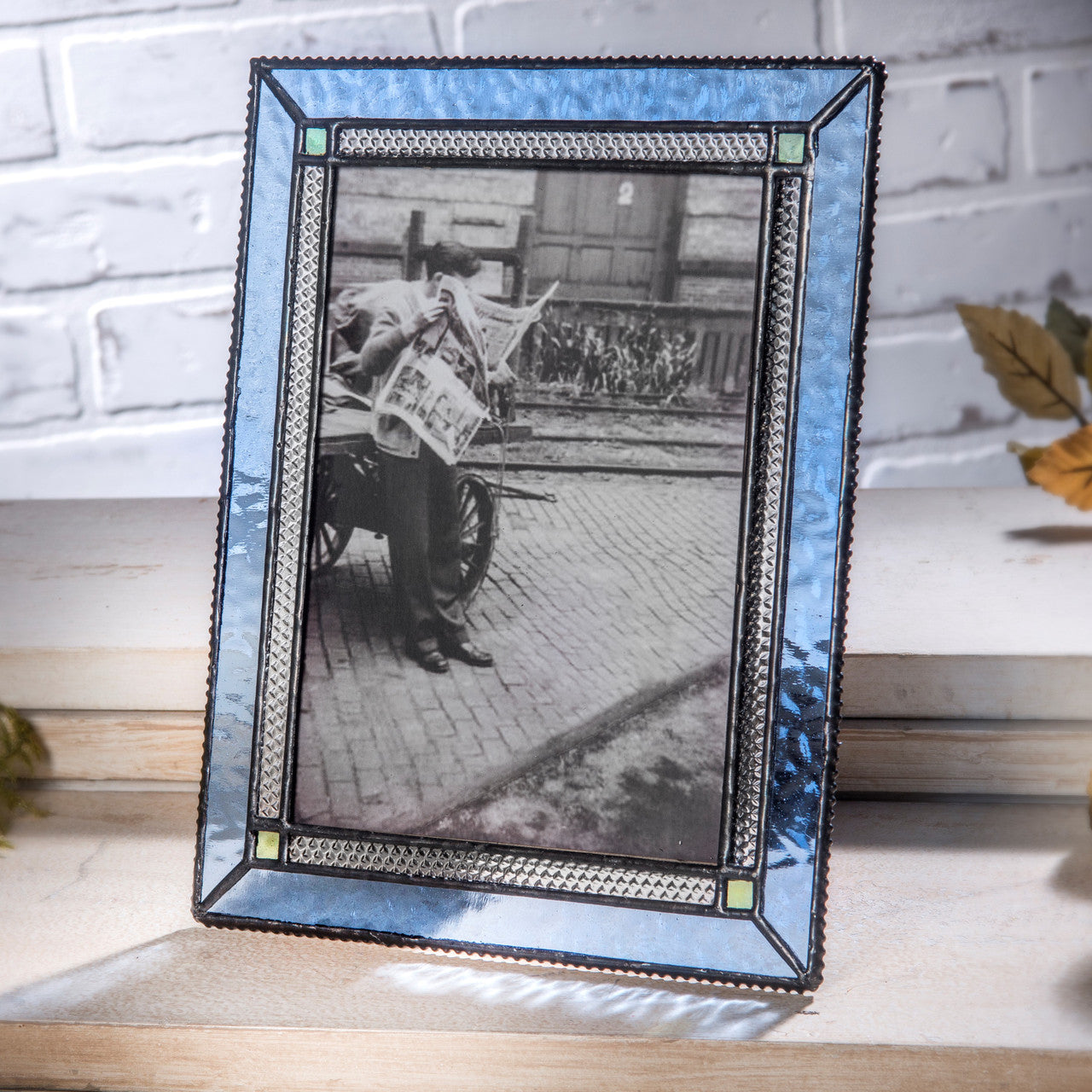 Pale Blue Glass Frame (5 x 7) - Chrysler Museum Shop