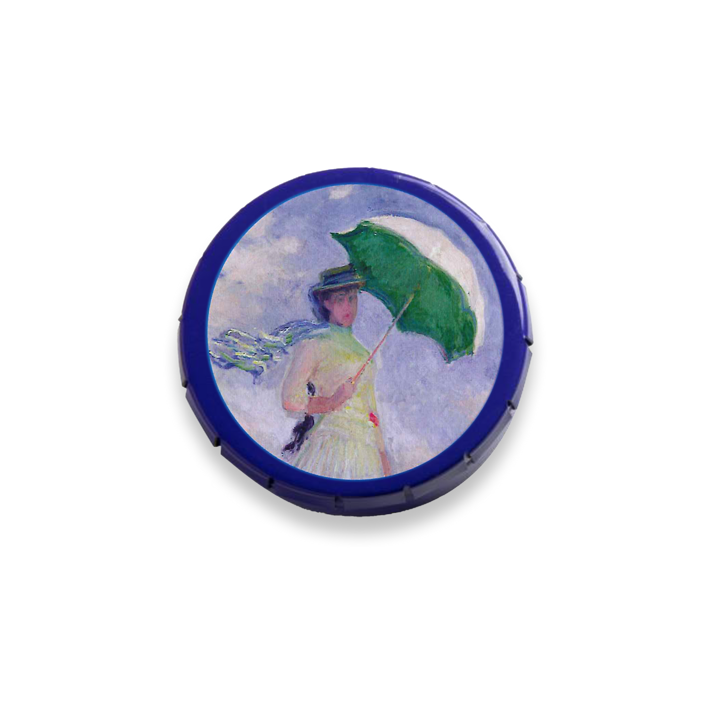 Sugar-Free Mints Tin: Woman with a Parasol - Chrysler Museum Shop