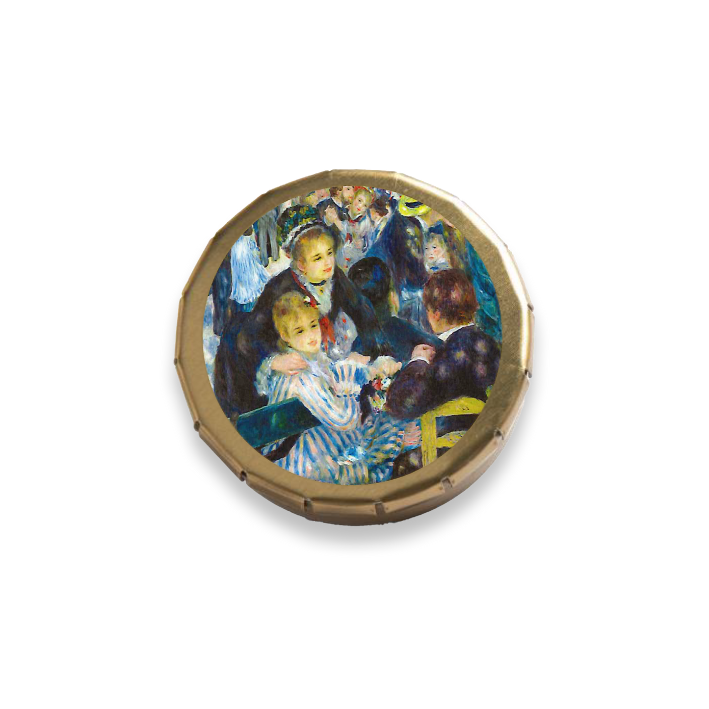 Sugar-Free Mints Tin: Bal du Moulin Galette - Chrysler Museum Shop