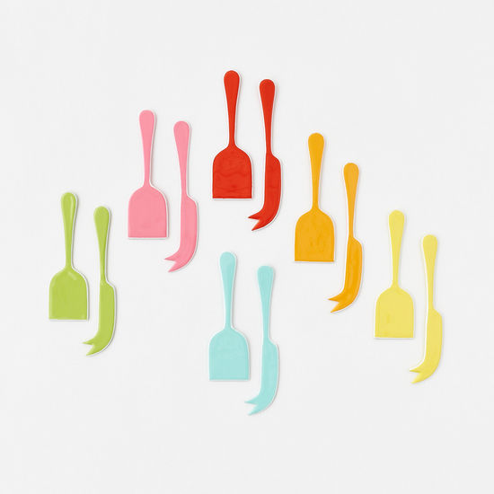 Colorful Enamel Cheese Servers - Chrysler Museum Shop