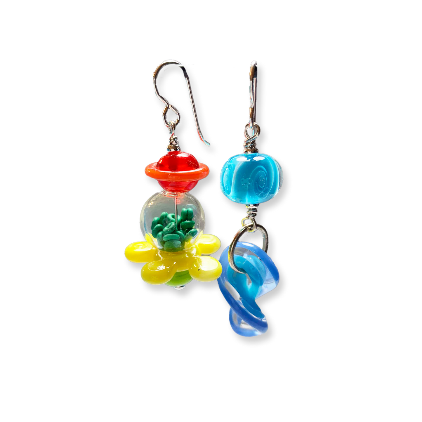 Big Girl Earrings (Multicolor) by Jasmine Keane - Chrysler Museum Shop