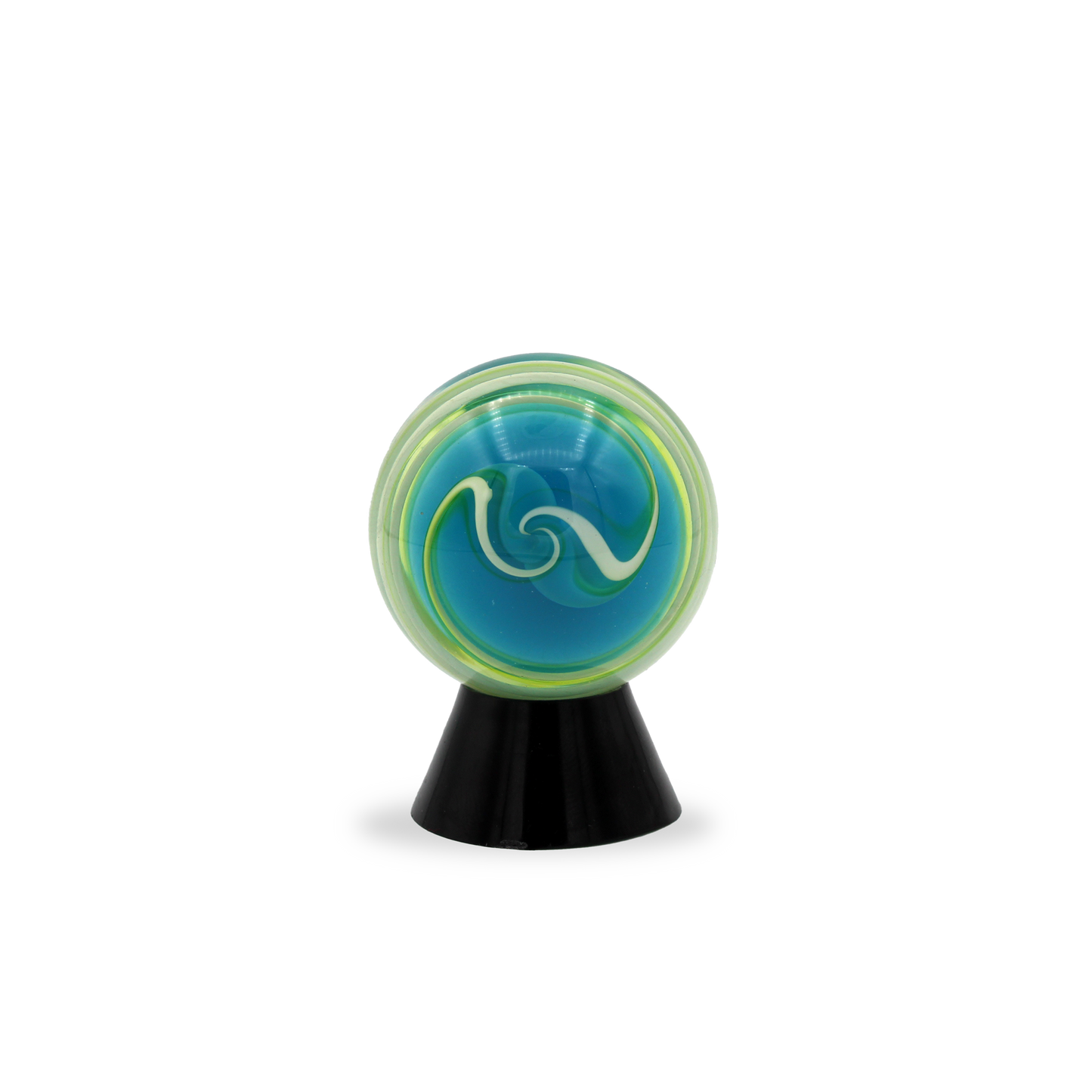 Handmade Collector's Marble - 1½ inch (#150-O) - Chrysler Museum Shop