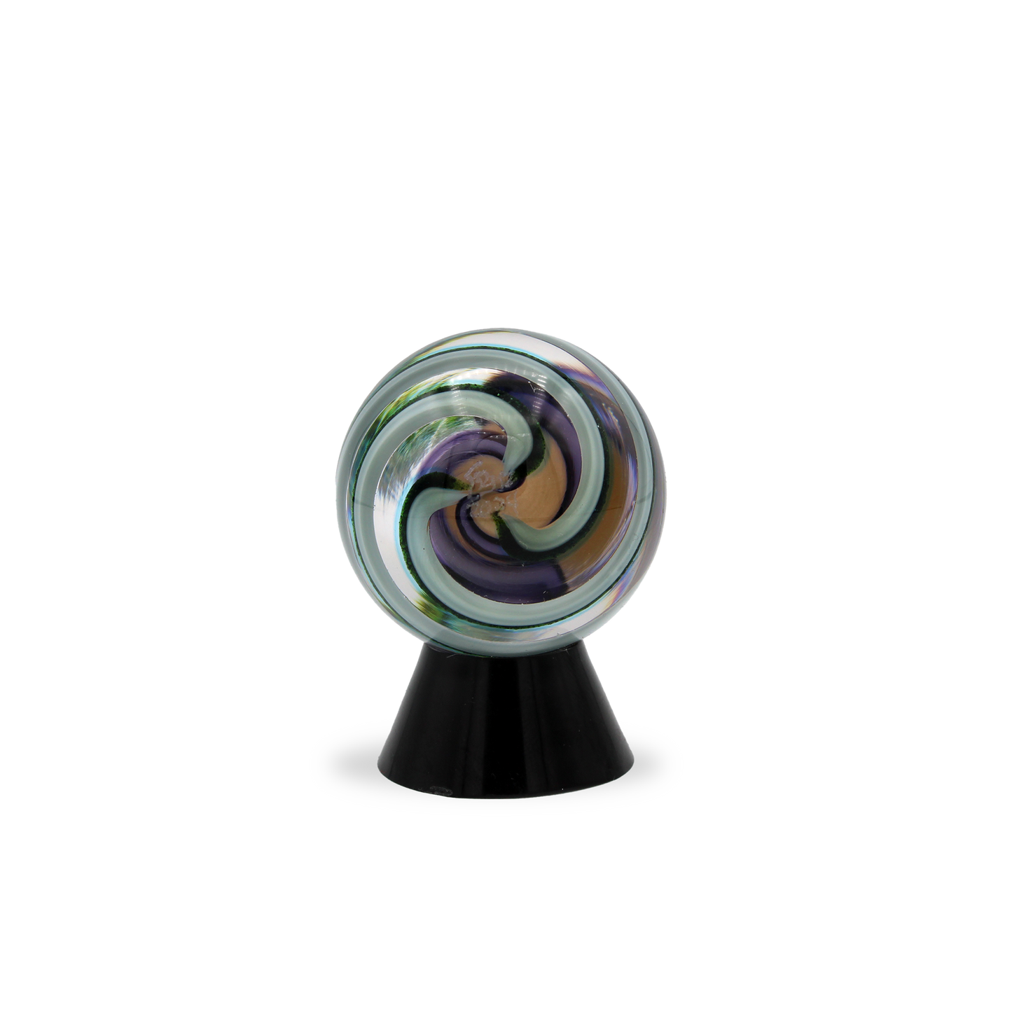 Handmade Collector's Marble - 1½ inch (150-W) - Chrysler Museum Shop
