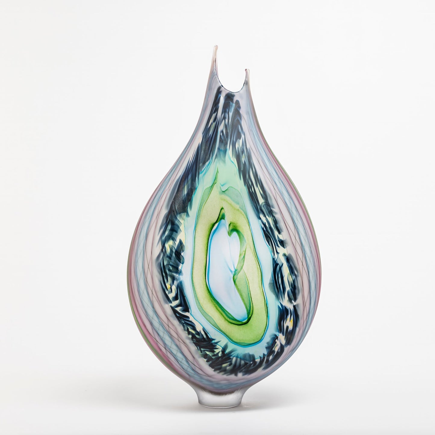 Glass Murrini Vase (Side B) by Fabiano Zanchi - Chrysler Museum Shop