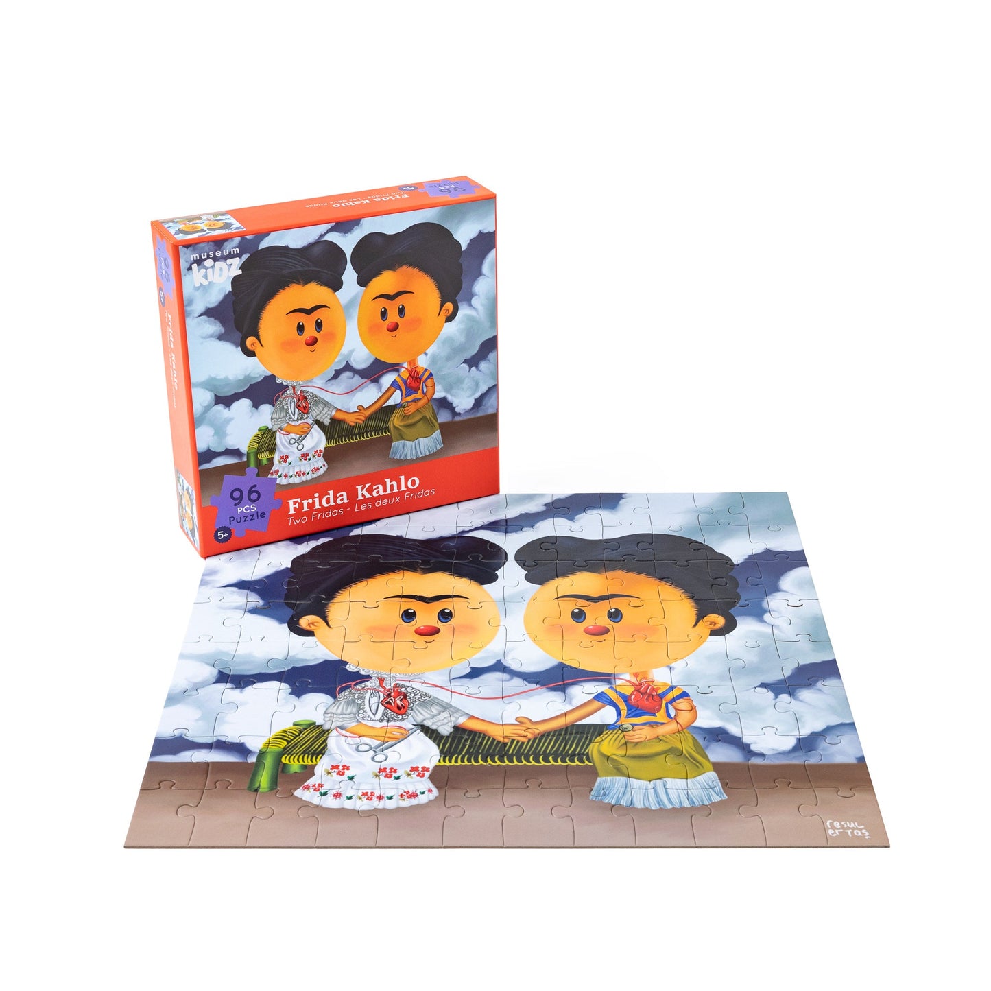 Museum Kidz 96-piece Puzzle: Frida Kahlo's The Two Fridas - Chrysler Museum Shop