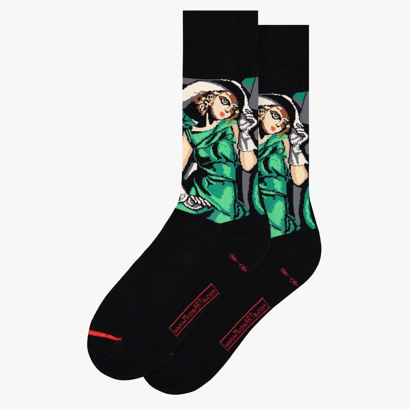 Lempicka's Young Lady With Gloves Socks - Chrysler Museum Shop