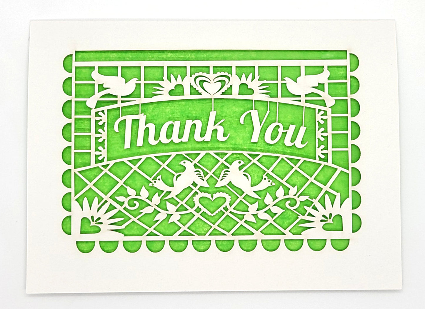 Papel Picado Greeting Card: Thank You - Chrysler Museum Shop