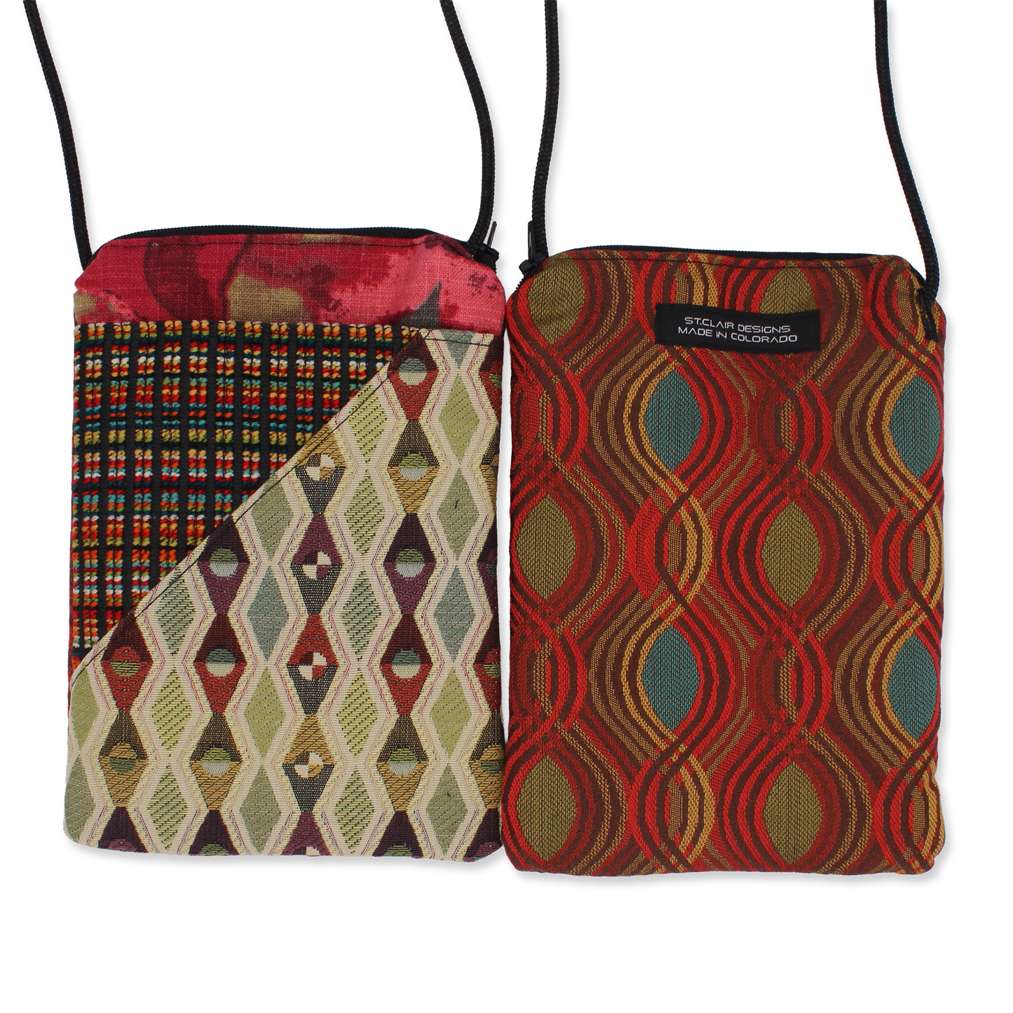 Tina bag by St. Clair Designs - Wildflower - Chrysler Museum Shop