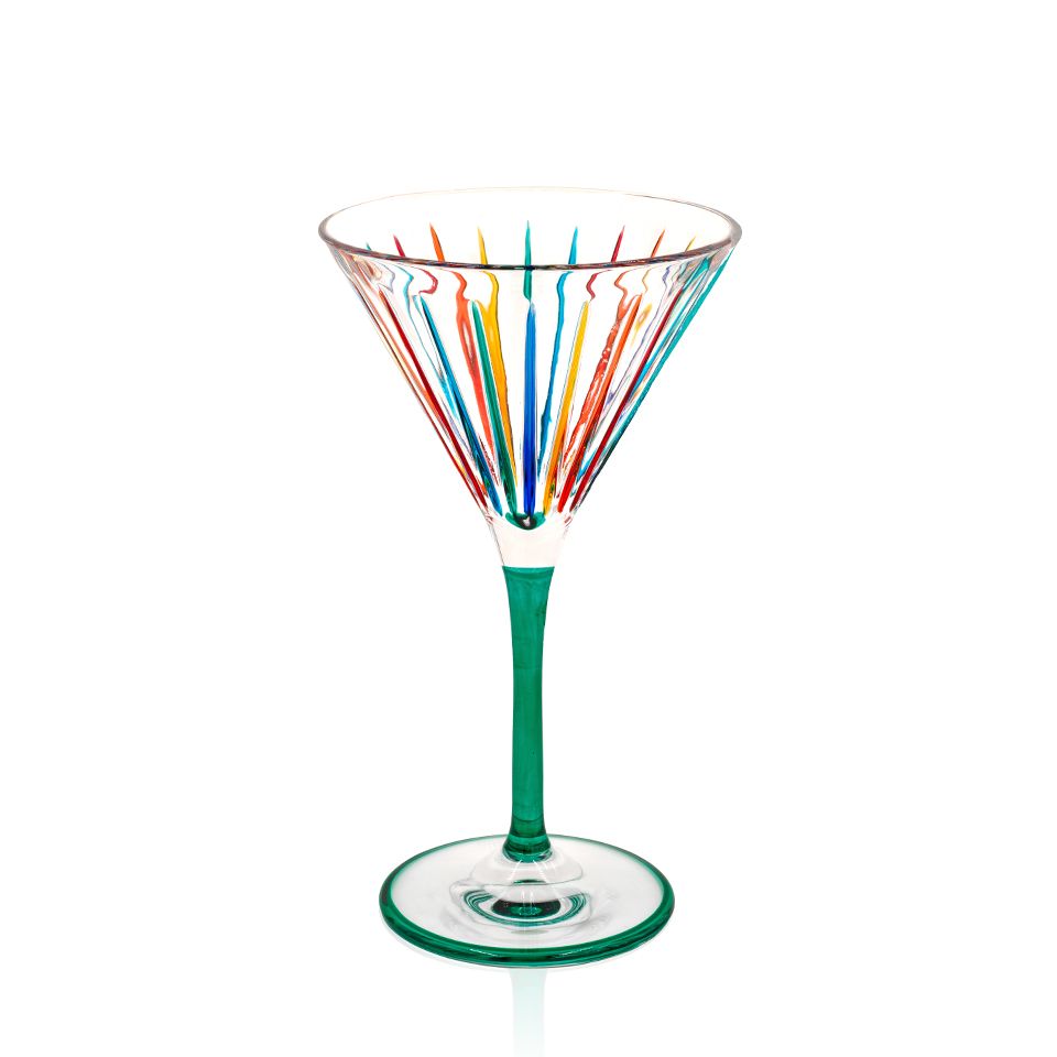 Timeless Crystal Martini Goblets, Set of 6