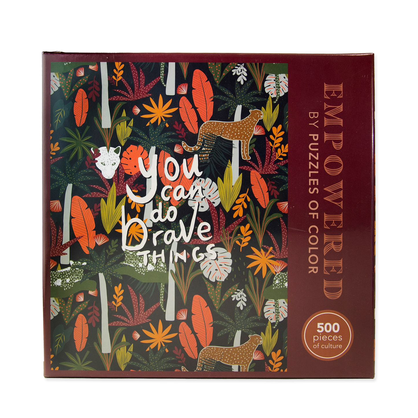 500-piece Jigsaw Puzzle "You Can Do Brave Things" By Oris Eddu