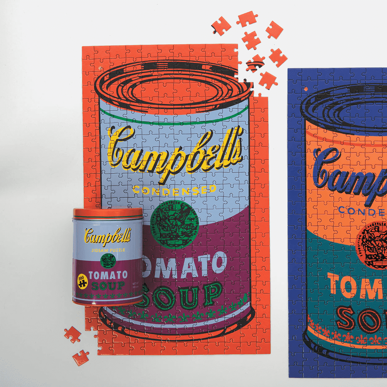 Andy Warhol Soup Can Red/Violet 300 Piece Puzzle - Chrysler Museum Shop