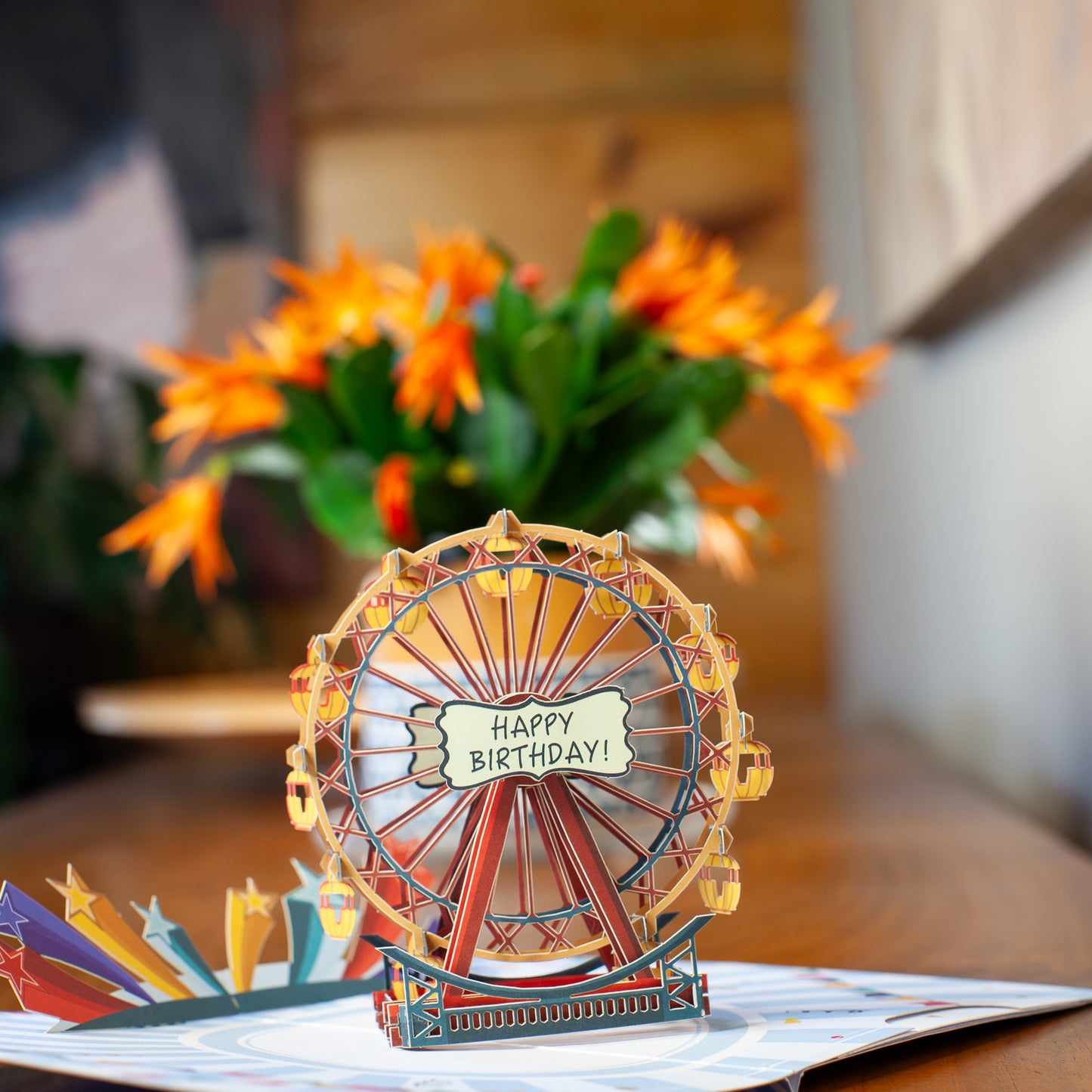 Pop-Up Happy Birthday Ferris Wheel Greeting Card - Chrysler Museum Shop
